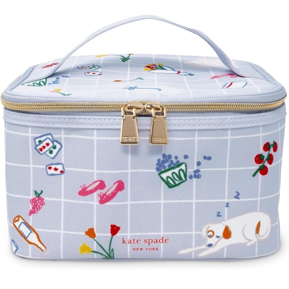 kate spade Handbags - Kate Spade Light Blue Park Picnic Insulated Lunch Bag NWT